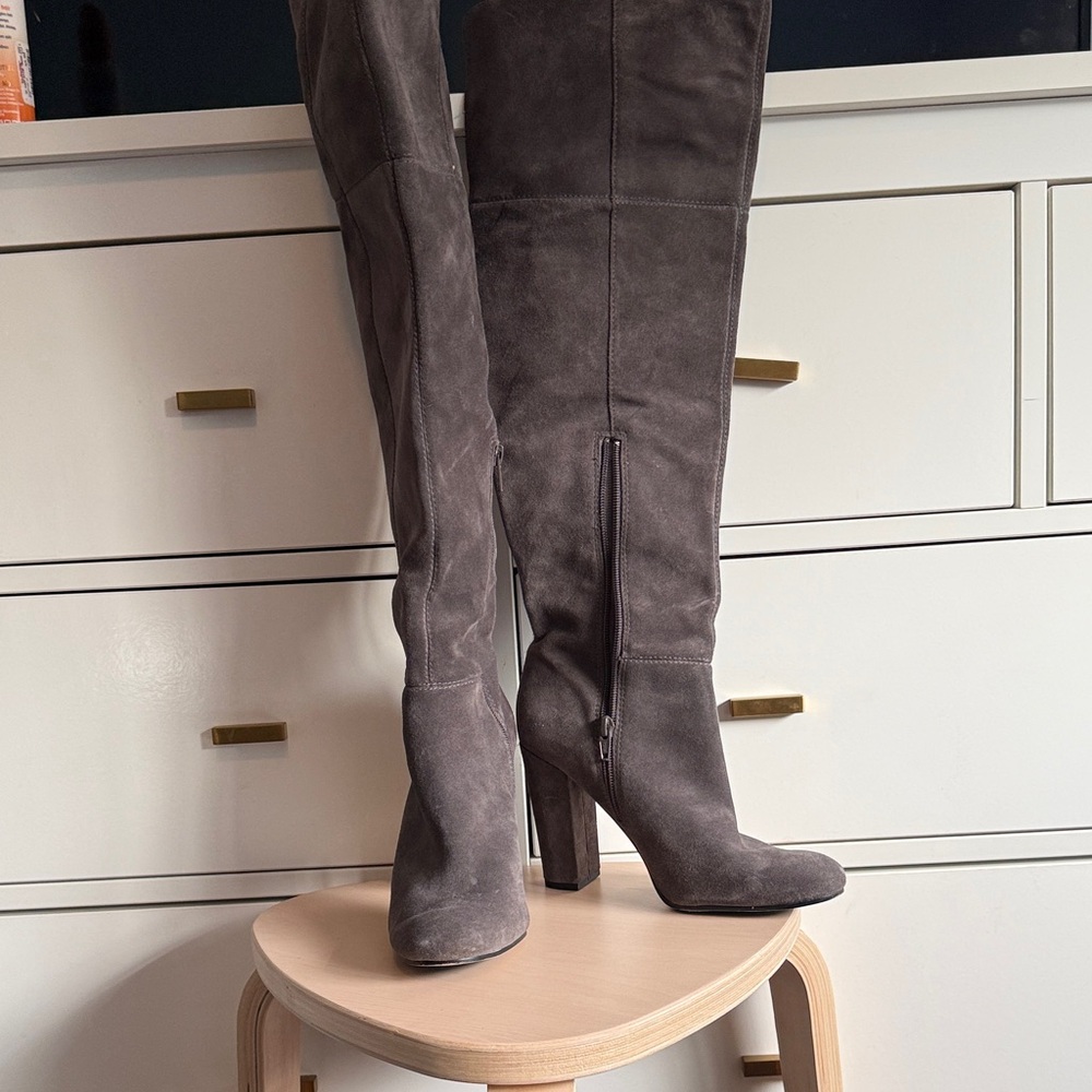 Gianni Bini Over the Knee Suede Boots
